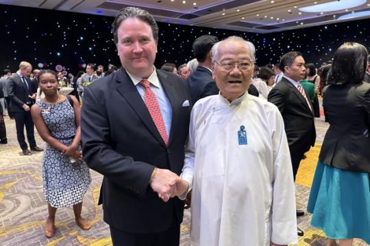 CARDINAL THUONG TAM THANH PARTICIPATED IN THE 247th ANNIVERSARY OF THE INDEPENDENCE DAY OF THE USA