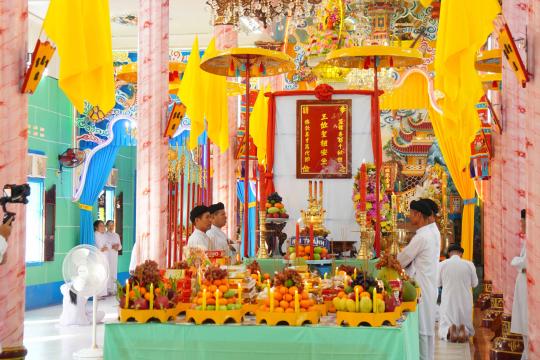 CÚNG TAM VỊ THÁNH TỔ TẠI BÁO ÂN TỪ NGÀY MÙNG 3 TẾT ẤT TỴ 2025