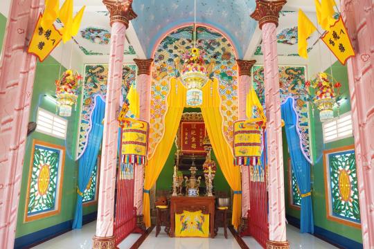 LỄ KHÁNH THÀNH NGÔI ĐIỆN THỜ ĐỨC PHẬT MẪU HỌ ĐẠO THÀNH PHỐ MỸ THO, TỈNH TIỀN GIANG